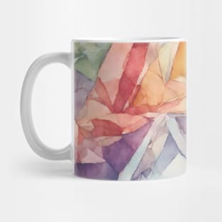 Vivid Rainbow Prism Mug